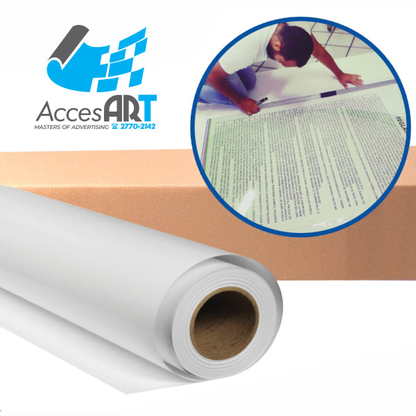 Adhesivo BLANCO CHINO BRI. (1.52m x 1m)