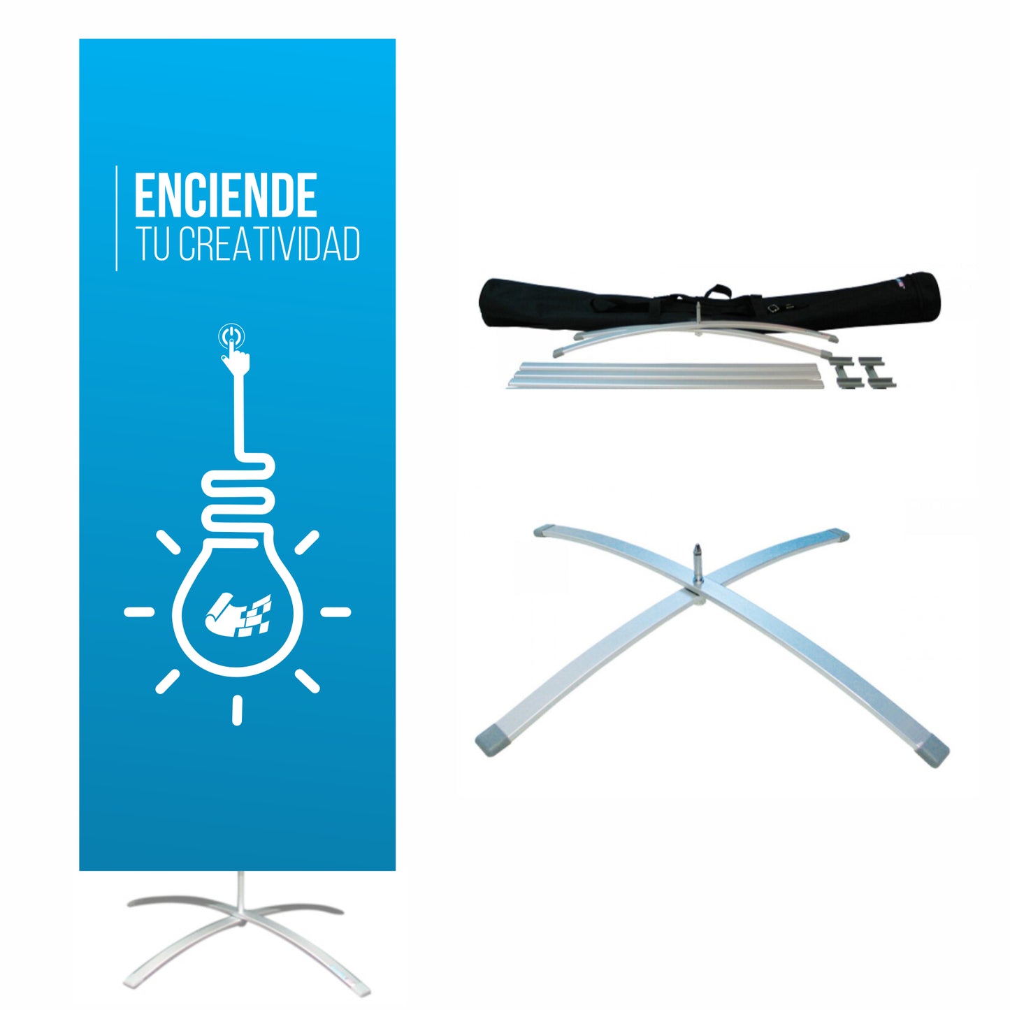 Banner Pata de Gallo (85cm x 200cm)