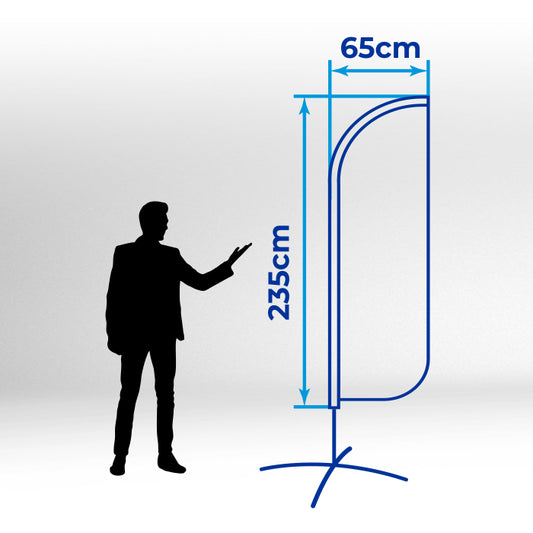 Flag Banner 3 metros (banderola)
