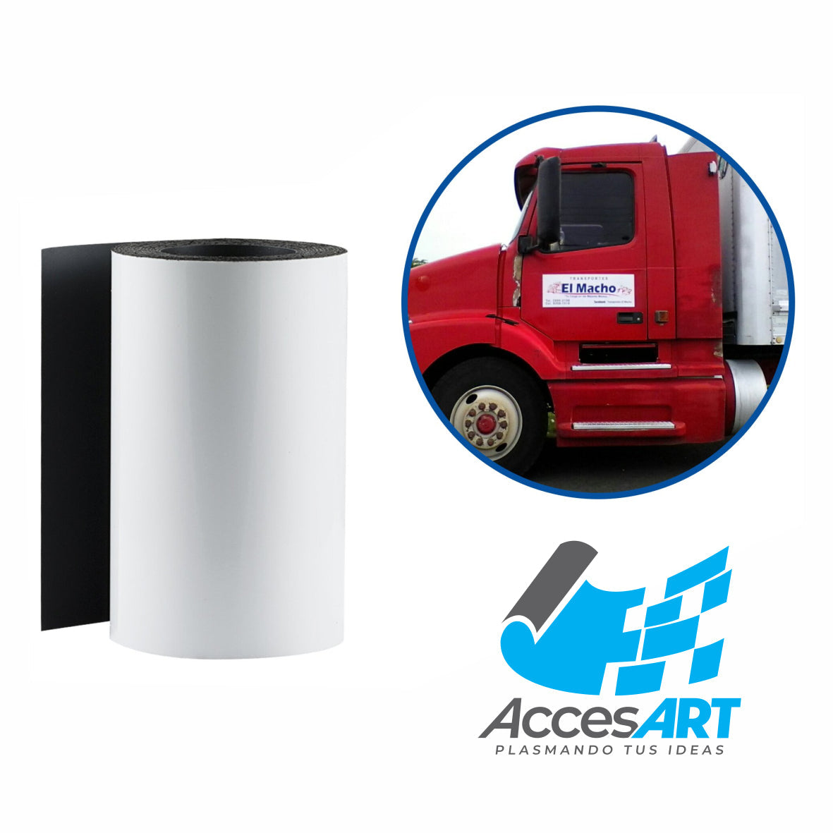 VINIL MAGNÉTICO (61cm x 1m)