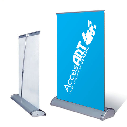 Mini Rollup Banner (29,7cm x 42cm)