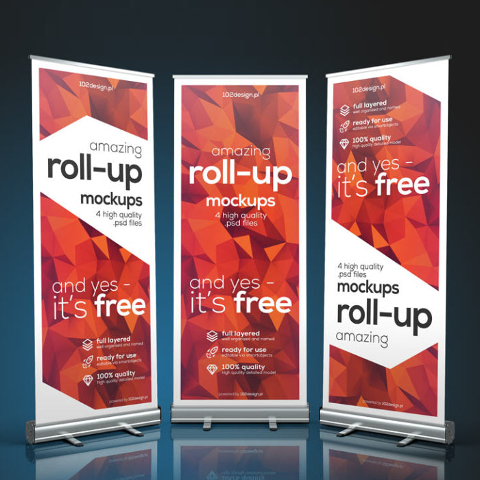 Rollerup Banner (85cm x 200cm)
