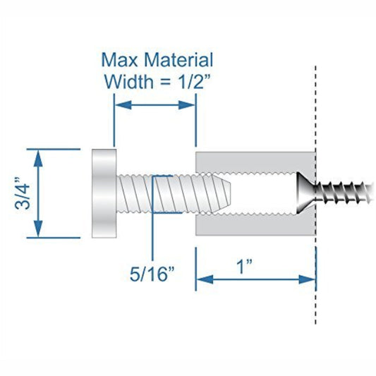 TORNILLO ESPACIADOR ALUMINIO