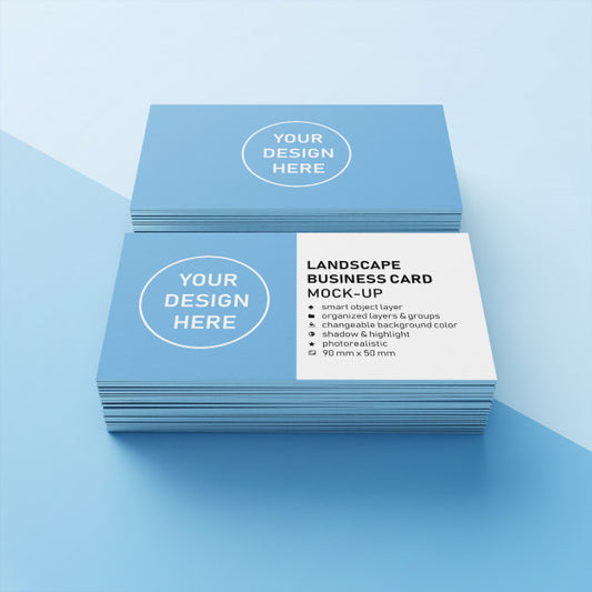 TARJETAS DE PRESENTACIÓN OPALINA